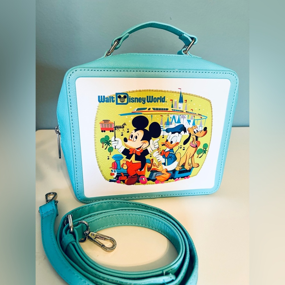 Walt Disney World 50th Anniversary Loungefly soft lunchbox bag - Picture 1 of 6